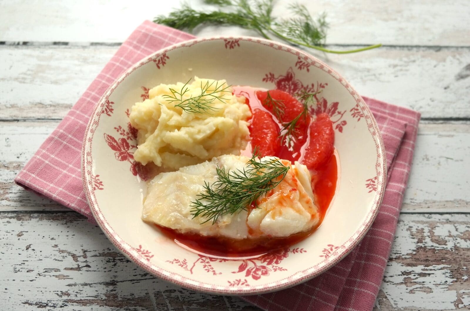 Filet de julienne au beurre d’agrumes