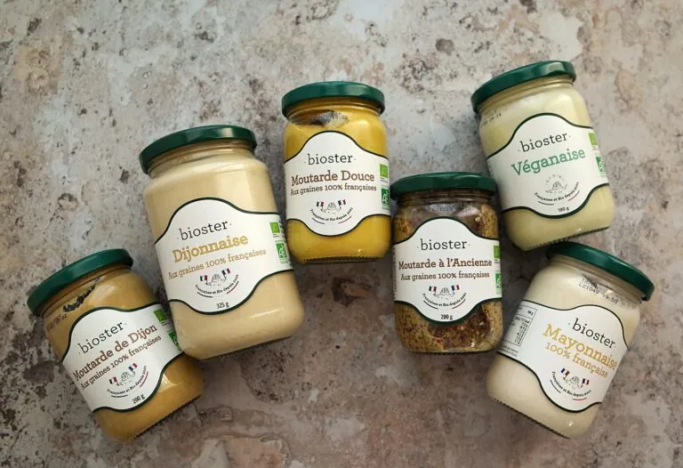 Bioster, des moutardes 100 % françaises, bio et locales