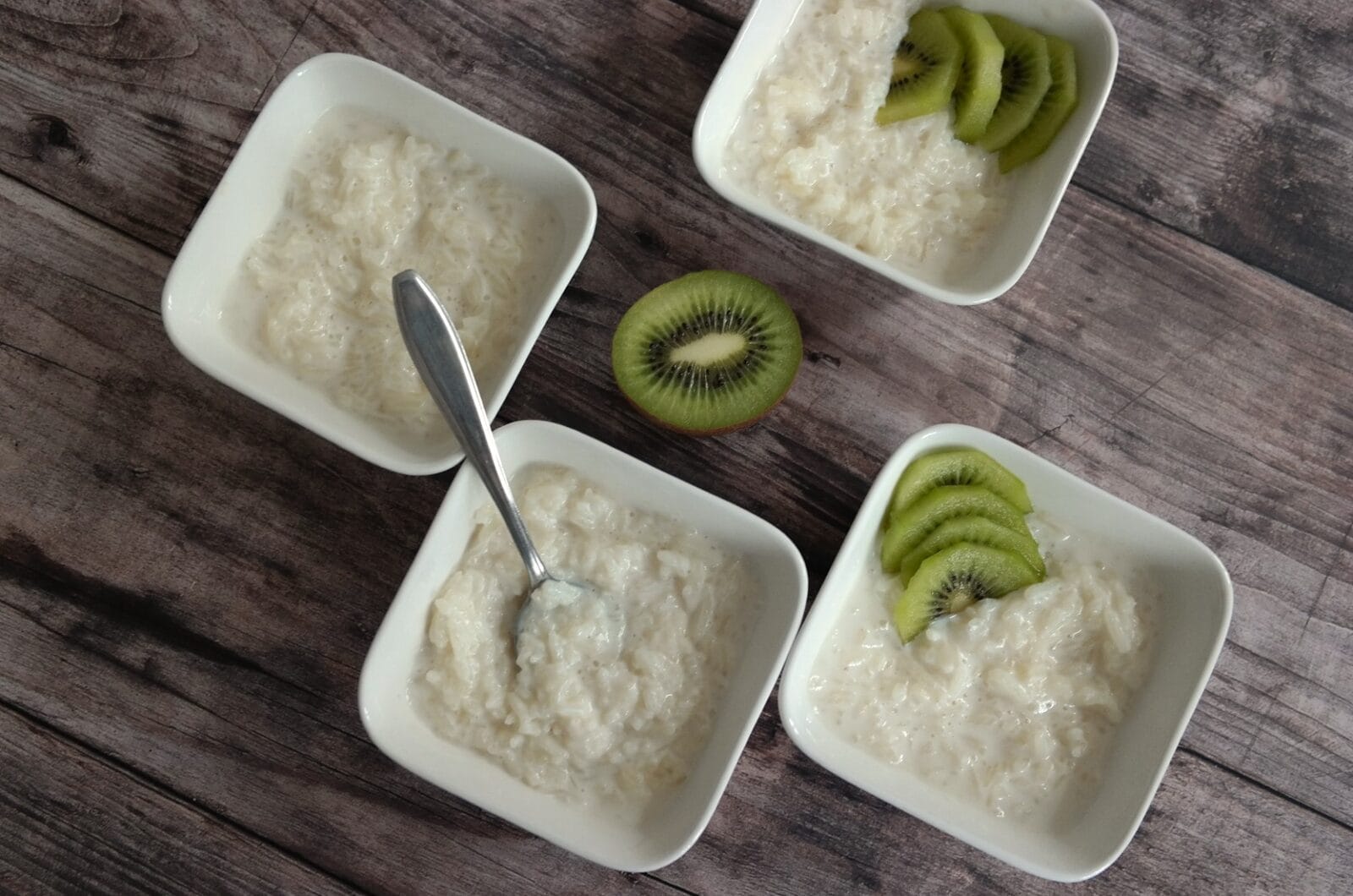 Riz au lait avec un reste de riz (recyclage)