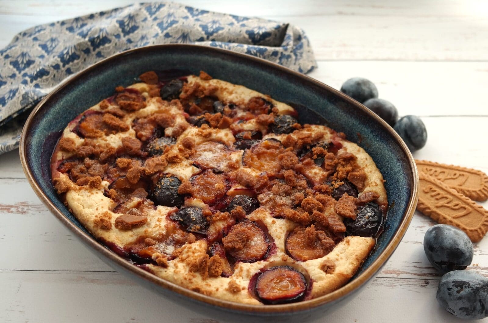 Bettelmann aux prunes et spéculoos