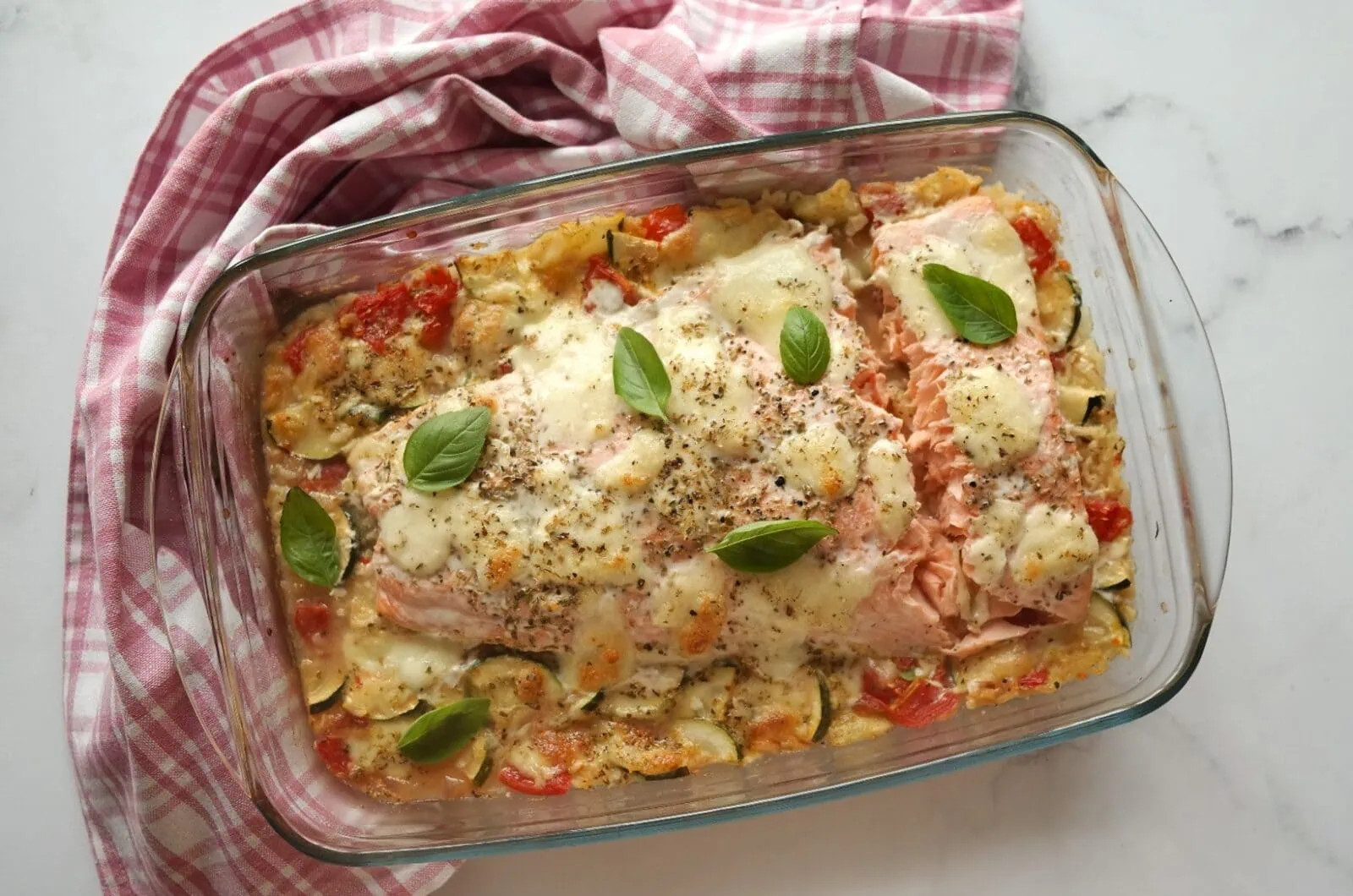 Saumon à l’italienne (recette légère)