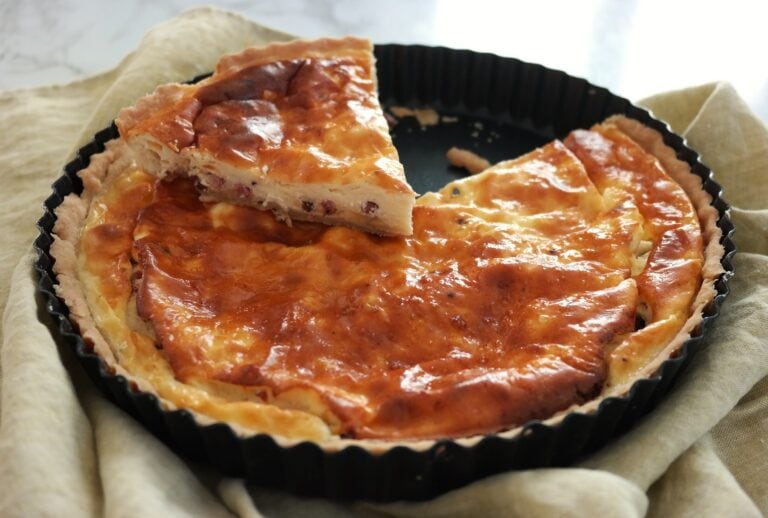 Quiche lorraine de Cyril Lignac