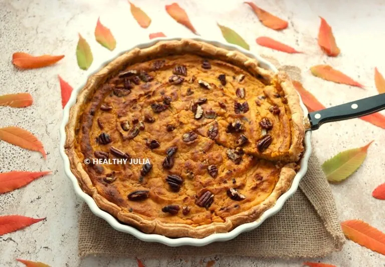 Quiche aux légumes d&rsquo;automne rôtis